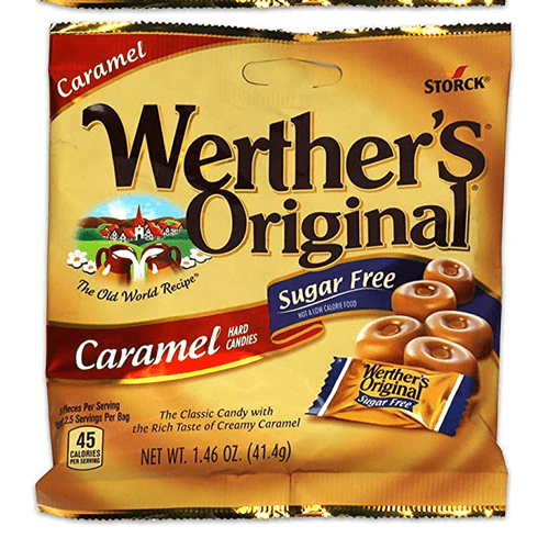 Werther's Sugar Free Hard Candies is a sugar free, low carb, guilt-free way to indulge.